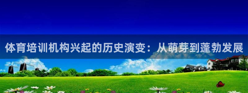 欧陆娱乐登录测速怎么关闭：体育培训机构兴起的历史演变：从萌芽